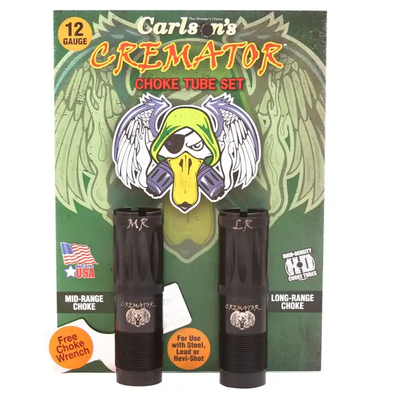 Buy Online - Carlsons Cremator Non-Ported WinChoke 12 Gauge Mid-Range/Long-Range Choke Tube Black