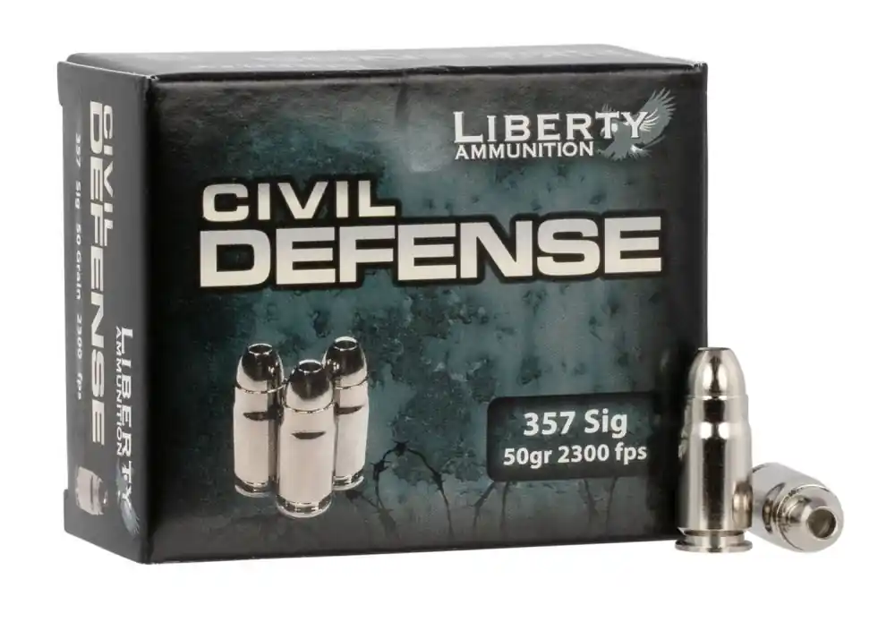 Liberty Ammunition Civil Defense .357 Sig | Newly Added