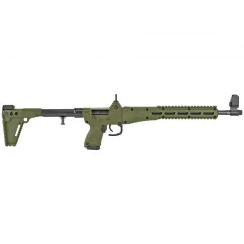 Kel-Tec SUB2000 G2 Glock 19 Magazine Compatible 9mm Black/Olive Drab Green Rifle - Great Deal
