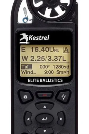 KestrelMeters 0857ABLK 5700 Elite Weather Meter Black AA Link Connectivity Applied Ballistics | Sale Price