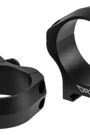 Popular - Warne Mountain Tech Picatinny/Weaver 40mm Low Scope Rings Black Matte
