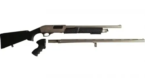 Best Seller | Rock Island Armory Meriva 3-in-1 Combo 12 Gauge Stainless Silver Shotgun