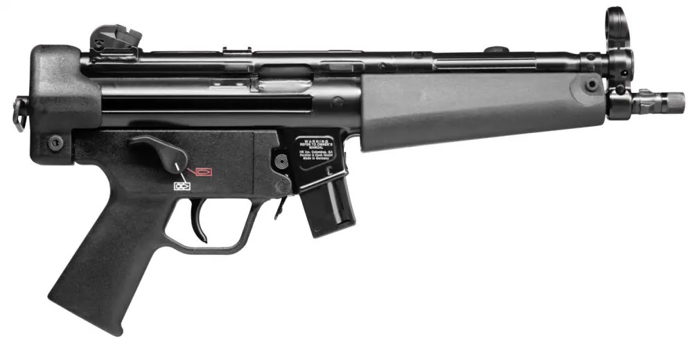 Heckler & Koch SP5 MP5 Style Roller-Delayed 9mm Blue/Black Pistol - Must-Have