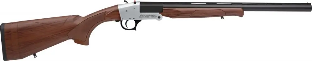 Must-Have - Rock Island Armory Traditional Single Shot 12 Gauge Silver Receiver and Black Barrel Shotgun