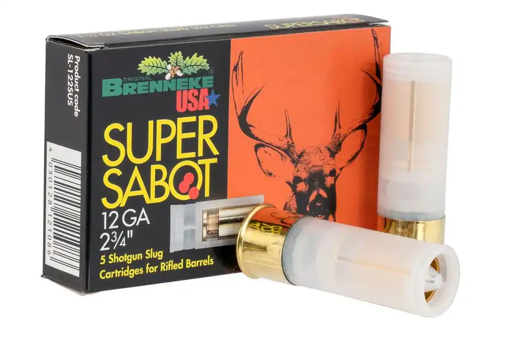 Brenneke SuperSabot 12 Gauge 2 3/4in 1 1/8 oz Sabot Slug 5 Rounds | Reliable Choice