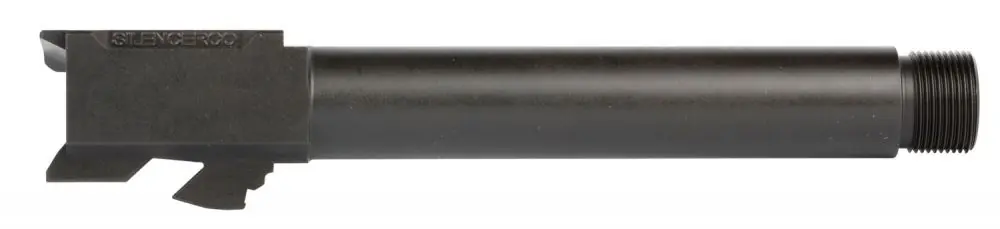 Customer Favorite - SilencerCo Threaded Barrel 9mm Luger S&W M&P Black Nitride 416R Stainless Steel