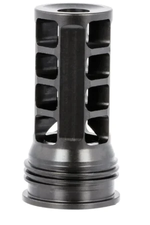 HUXWRX 1598 QD 338 Muzzle Brake Black - Professional Grade