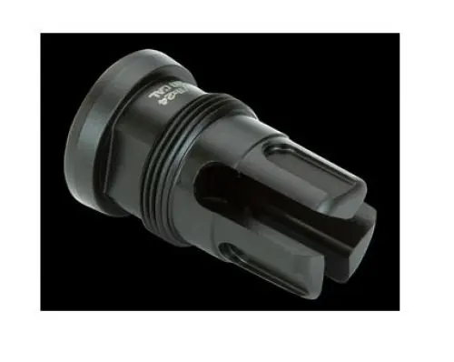 Secure Payment | Griffin Armament TMMFH5824 Minimalist Taper Mount Flash Suppressor Black