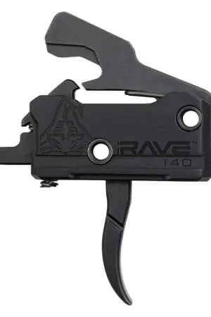 Trending | Rise Armament RA-140 Super Sporting Single-Stage Curved Trigger Black Hardcoat Anodized