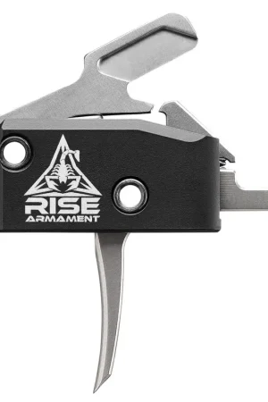 Save More | Rise Armament RA-434 High Performance Flat Single-Stage Trigger Black/Silver