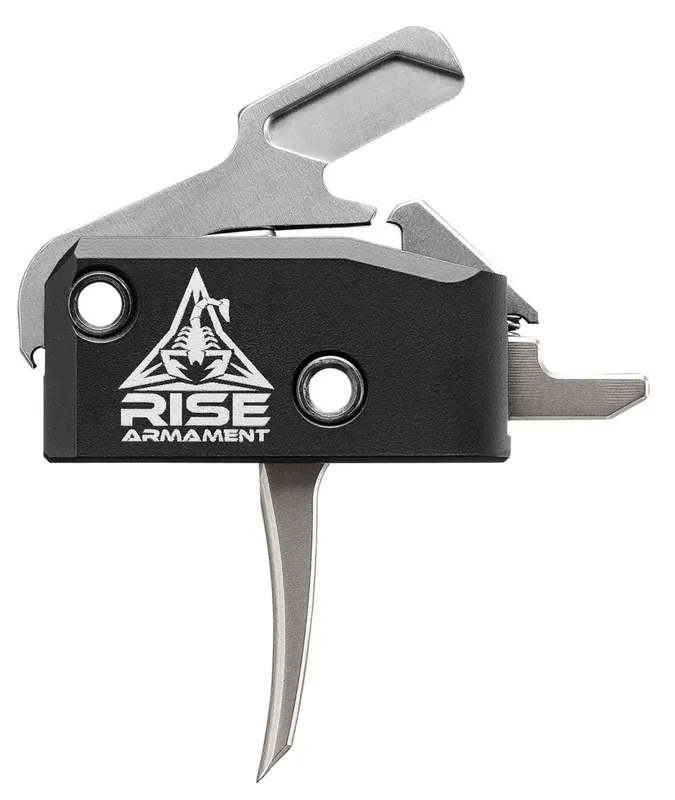 Save More | Rise Armament RA-434 High Performance Flat Single-Stage Trigger Black/Silver