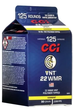 CCI Varmint VNT .22 WMR | Reduced Price