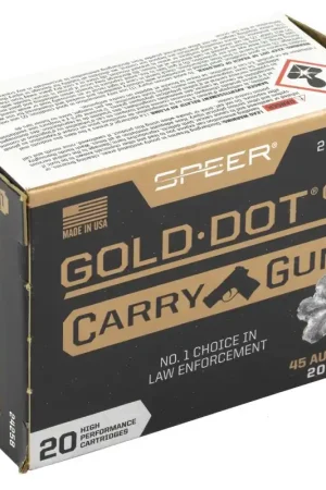 Speer Gold Dot Carry Gun .45 ACP +P Hollow Point | Hot Buy