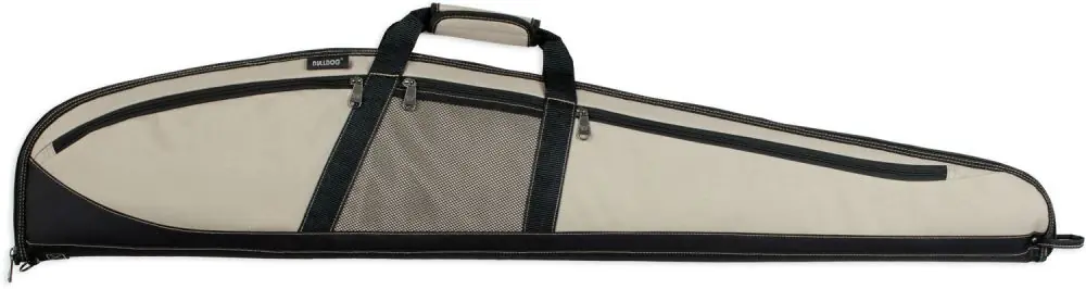Special Discount - Bulldog Cases & Vaults Plus 48" Rifle Case Taupe/Black Nylon