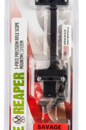 Big Sale | DNZ Products Game Reaper Savage Round Receiver Short Action 30mm High 1-Piece Matte Black