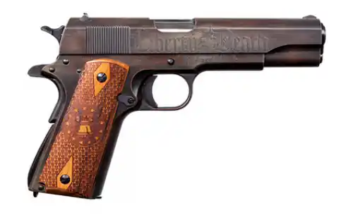 Kahr Arms 1911 Liberty Engraved Liberty Theme .45 ACP Black Oxide Pistol - Selling Fast