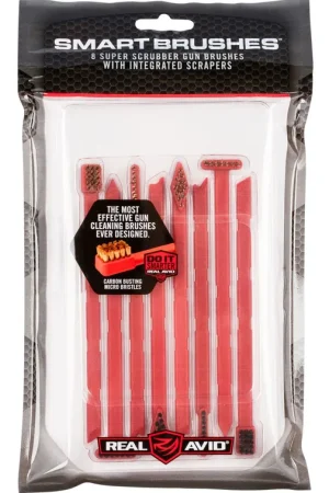 Flash Deal - Real Avid Revo Smart Brushes Multi-Caliber Rifle Shotgun Plastic Bronze Nylon Brush