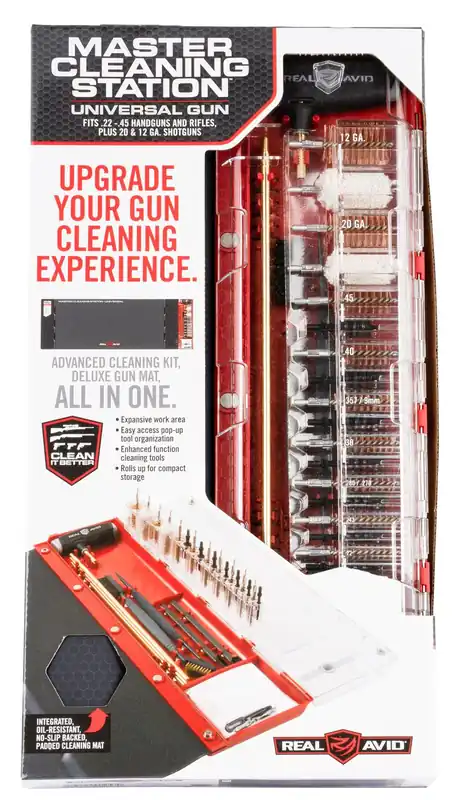 Ready to Ship - Real Avid Revo Master Cleaning Station Universal Rifle Shotgun Bronze Nylon
