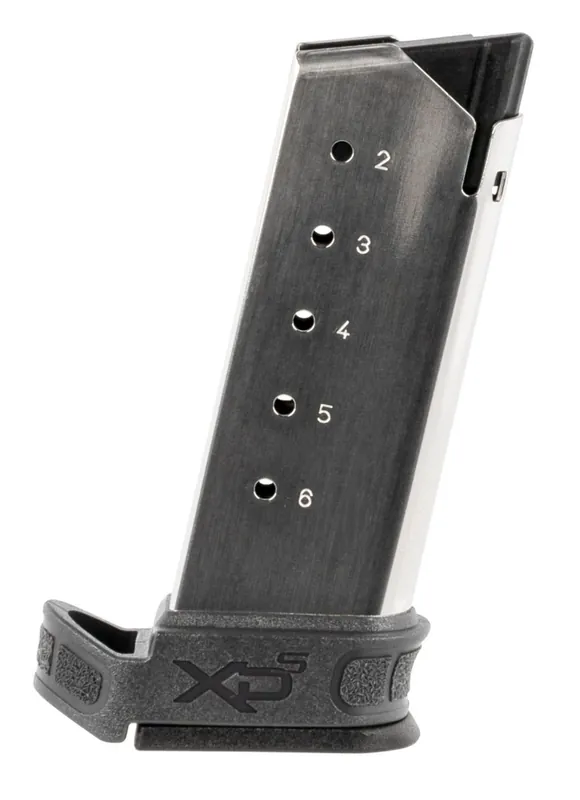 Springfield Armory XD-S Mod.2 Extended 6rd Magazine Gray | Shop Online