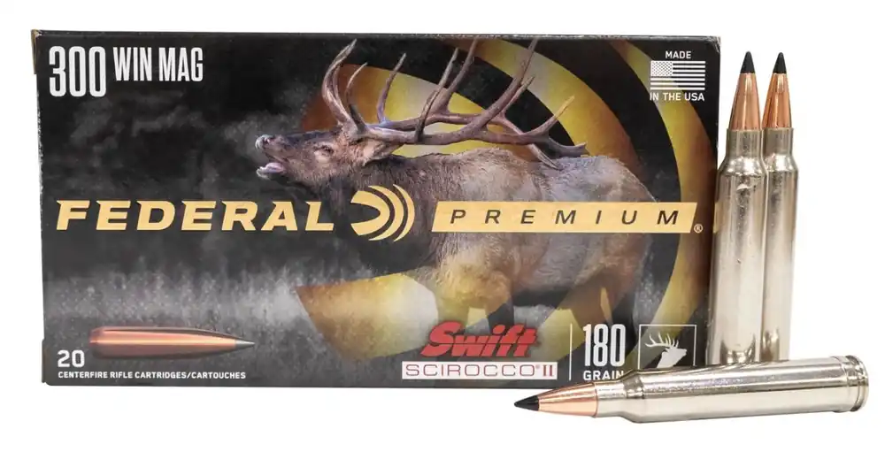 Low Stock | Federal Premium Swift Scirocco II .300 Win Mag