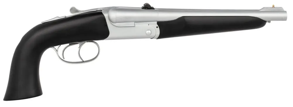 Pedersoli Howdah Alaskan .45 Colt/.410 Hard Chrome Pistol - Express Delivery