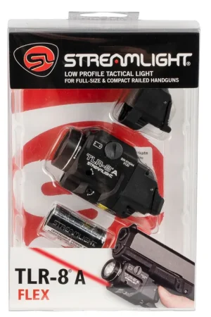 High Quality | Streamlight TLR-8A Red Laser Black