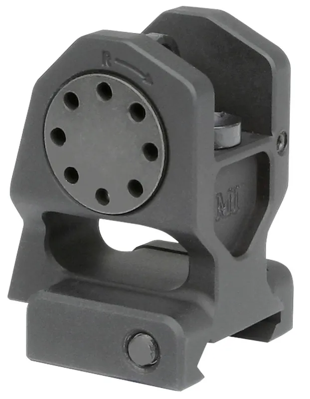 Manufacturer Direct | Midwest Industries Combat Fixed Rear Sight AR-15 Black Hardcoat Anodized