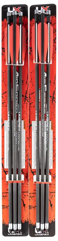 Umarex AirSaber Carbon Fiber Arrows 6-Pack Black | Premium