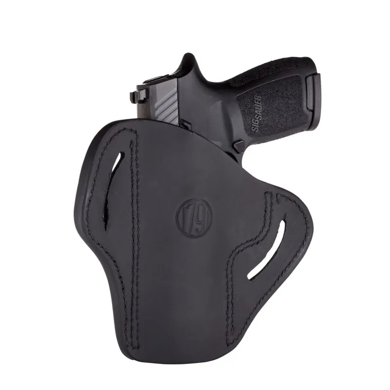 1791 Gunleather BH2.4 Optic Ready Belt Holster Stealth Black Leather | Best Value
