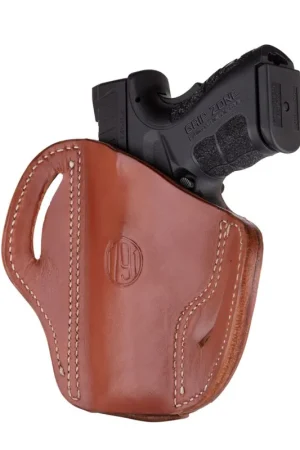 1791 Gunleather BH2.4S Optic Ready Belt Holster Classic Brown Leather | Extra Savings