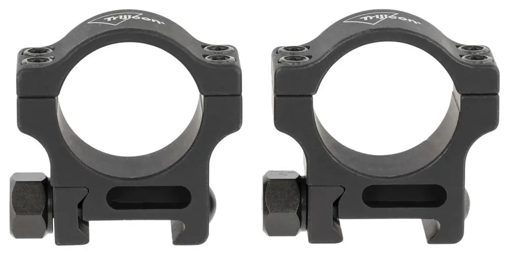 Trijicon AccuPoint Scope Rings Picatinny 30mm Standard Black Anodized | Easy Returns