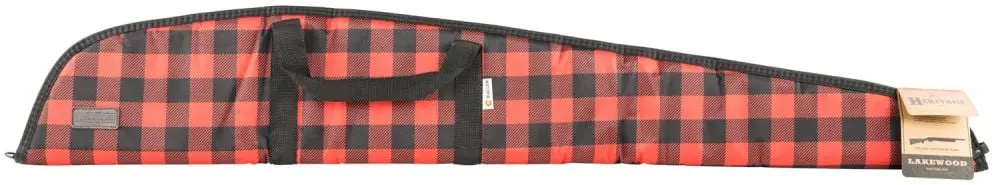 Buy Direct | Allen Company Heritage Lakewood 52in Cotton Canvas Shotgun Case Black/Red