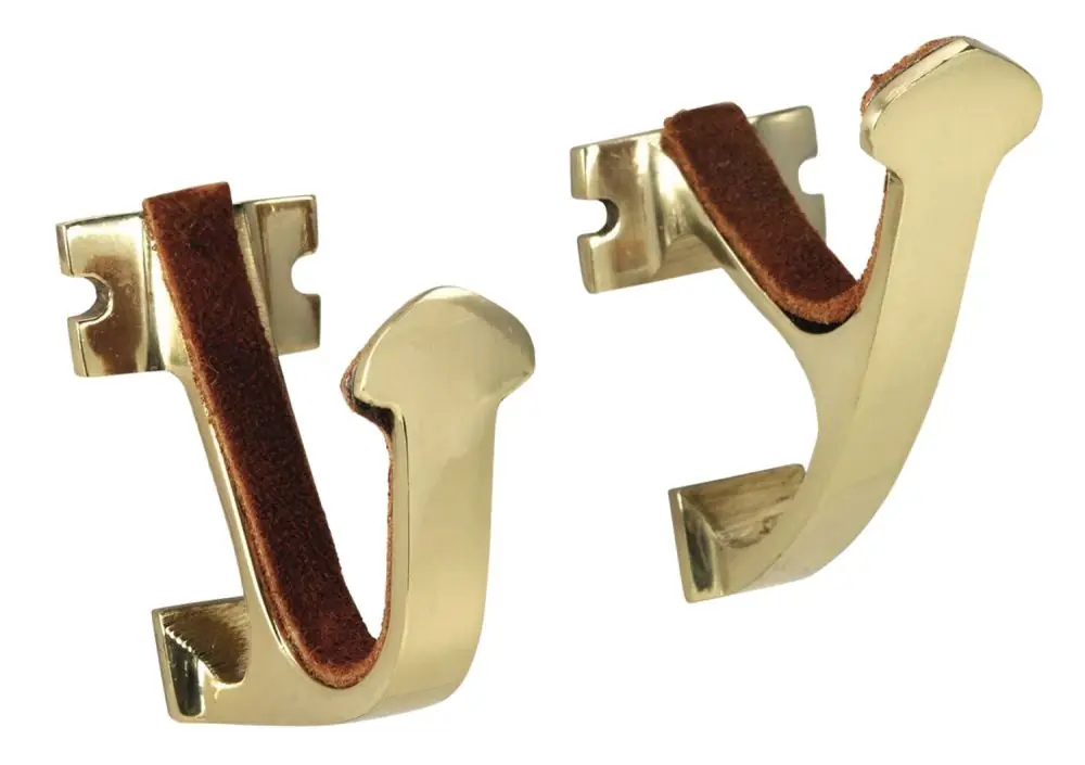 Allen Company Gun Hanger Set Rifle/Shotgun Brass - Direct From Manufacturer