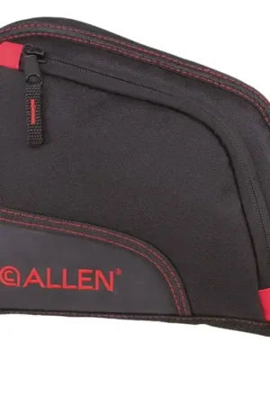 Allen Auto-Fit Handgun Case 9" Black/Red - Clearance Price