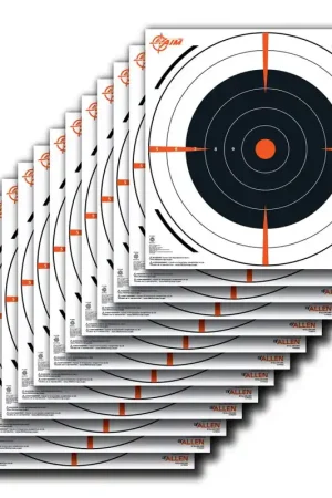Allen Company EZ Aim Paper 12 in x 12 in Bullseye - Special Price