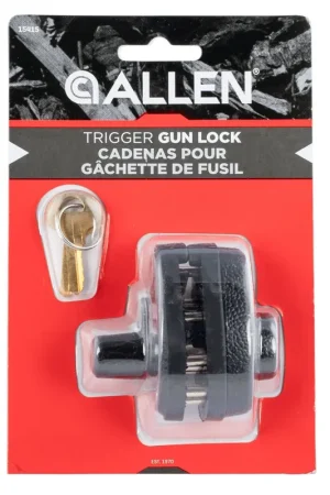 Allen Keyed Trigger Gun Lock Keyed Black | Great Buy