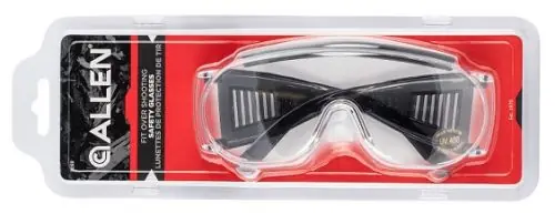 Factory Direct - Allen Over Shooting & Safety Glasses Clear Black