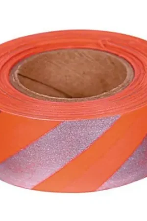 Allen Company Reflective Flagging Tape Orange 1x150' Roll - Discount