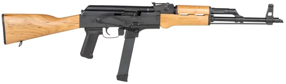 Secure Checkout - Century Arms WASR-M 9mm Blue/Black Rifle