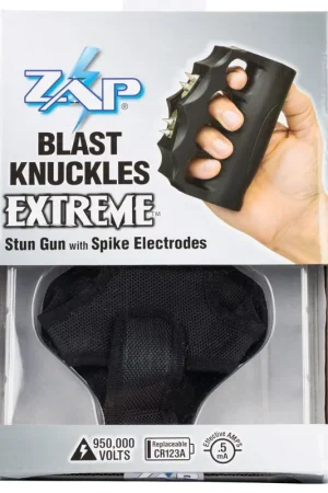 PSP Zap Blast Knuckles Extreme 950,000 Black Rubber - Popular Choice