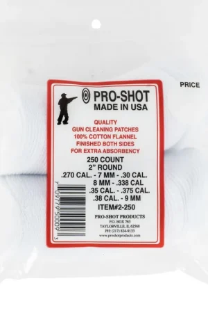 Best Value - Pro-Shot Products Pro-Shot Cleaning Patches Cotton