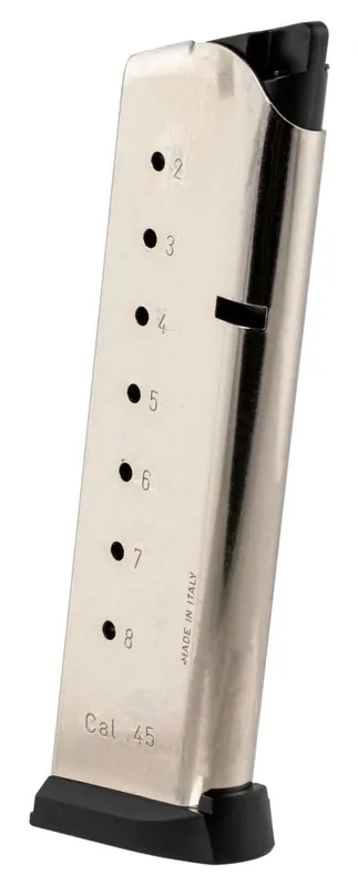 Mec-Gar Magazine 1911 Government 45 ACP 8 Round Nickel - Popular Pick