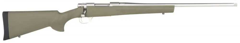 Discount | Howa 1500 Hogue Standard Threaded Barrel 6.5 Creedmoor Stainless/Silver Bolt Action Rifle