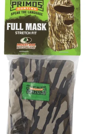 Primos Stretch Fit Mossy Oak Original BottomLand Full Face Mask | Latest