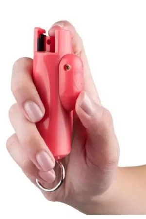 Don't Miss Out | Guard Dog Security AccuFire OC Pepper Spray with Laser Sight Pink