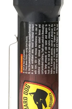 Guard Dog Security PDDDOC18BFBK Military Edition Pepper Gel Black | Hot Buy