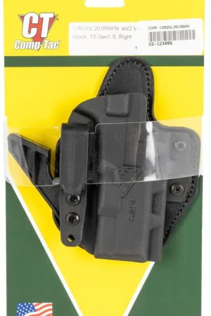 Hot Buy - Comp-Tac C852GL052RBKN eV2 Max Black Kydex