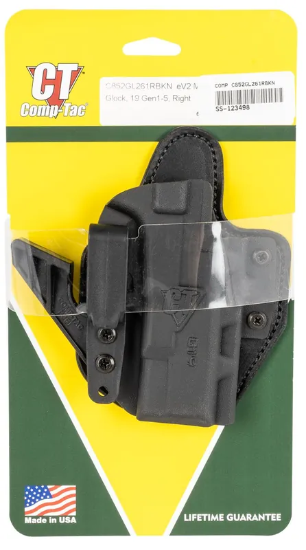 Hot Buy - Comp-Tac C852GL052RBKN eV2 Max Black Kydex