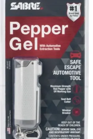 Available Now | Sabre Safe Escape 3-in-1 Automotive Tool Polymer Gray