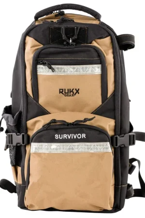 Latest Arrival - Rukx Gear Survivor Backpack Tan